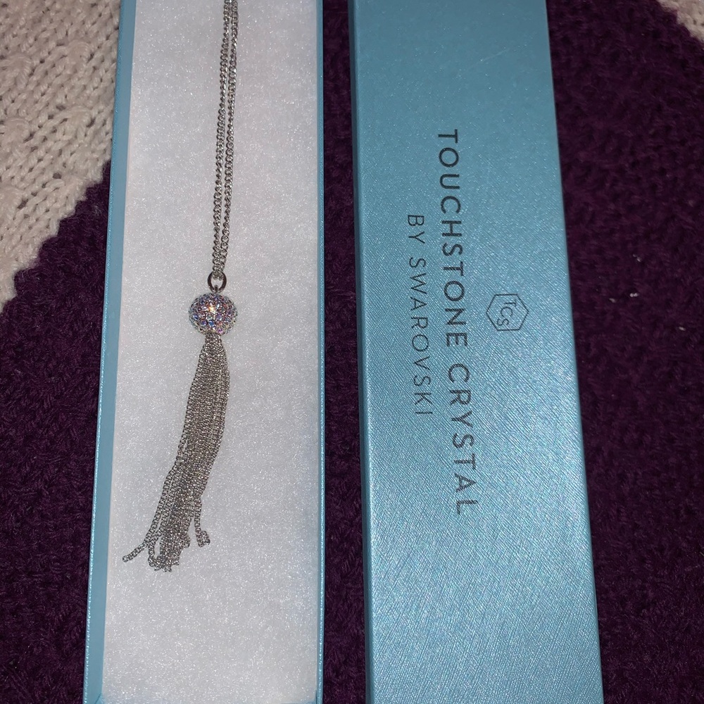 Touchstone Crystal cabaret pendant necklace